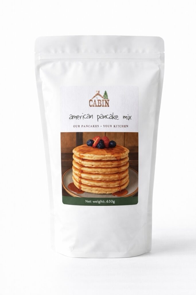 Pancake mix to buy from The Cabin
