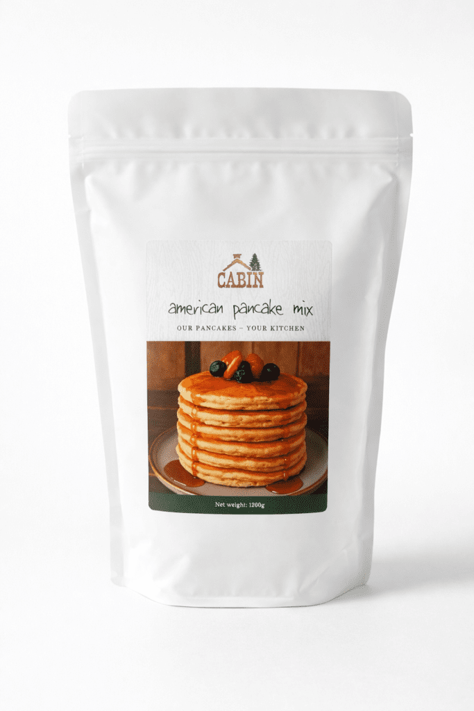 Cabin dry mix for fluffy pancakes